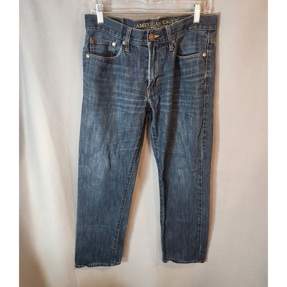 American Eagle Jeans Mens 31x29 Blue Original Straight‎